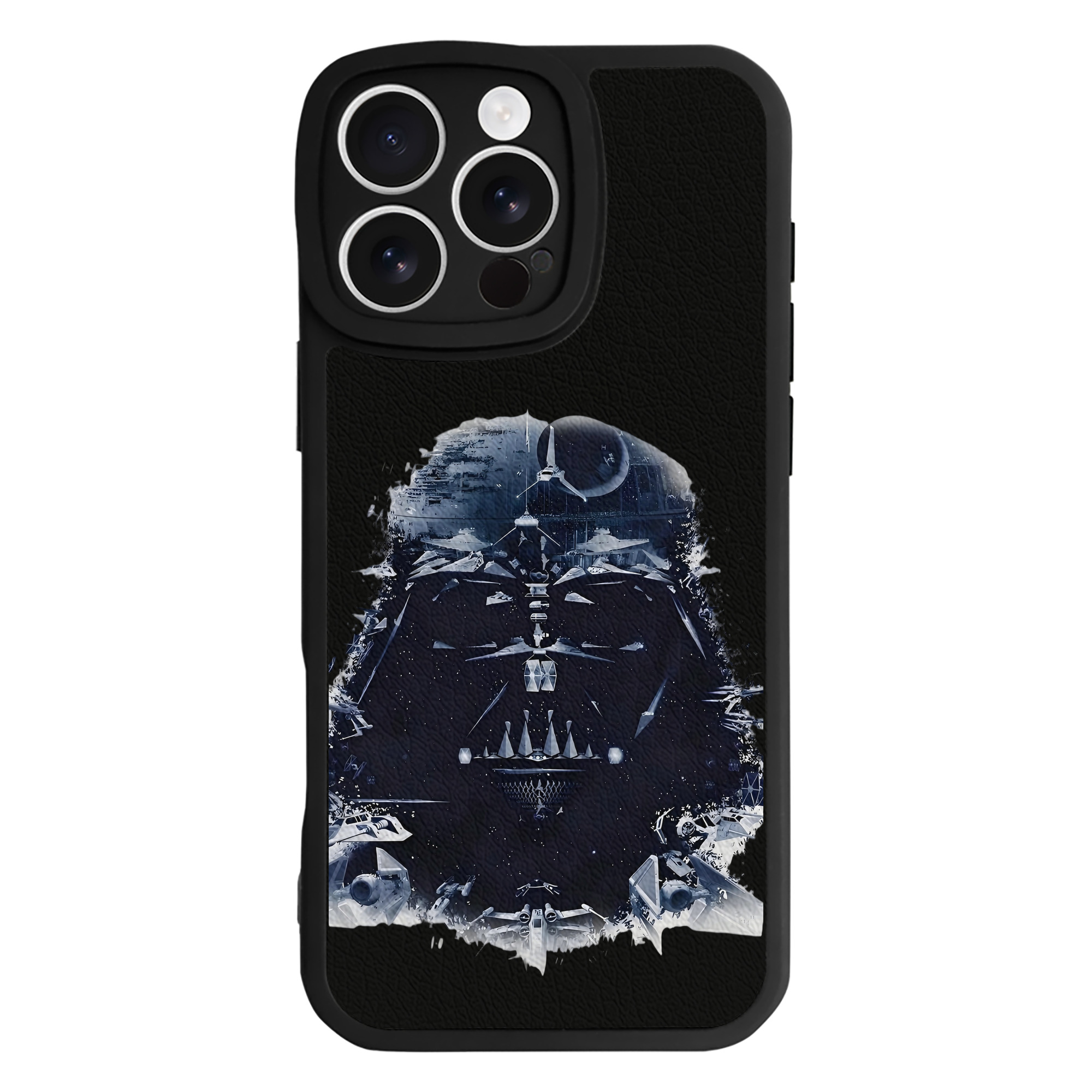 （画像用） スター・ウォーズ Star Wars 【iPhone 16シリーズ対応】シリコンスマホケース（レザー調） 材質：シリコン